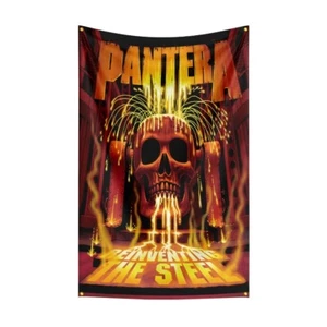 Pantera heavy metal band Large Flag Banner Tapestry Wall Art Hanging Decor 3x5Ft - Bild 1 von 22