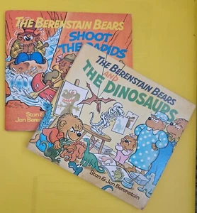 Lot of 2 Vintage 1984 Berenstain Mini Storybook 5" Paperback Books - Picture 1 of 12