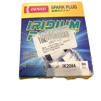 USA 4Pcs DENSO IK20 5304 IRIDIUM POWER Spark Plugs for VW Nissan Audi Pontiac - Image 1 of 4