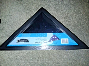 Flag Display Case, Veteran Flag Holder ,Frame Shadow Box- Solid Wood, Unopened. - Picture 1 of 3