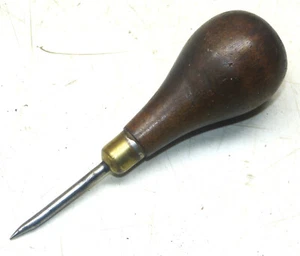 Awl rascador mango de madera vintage de 5” INV18185 - Imagen 1 de 2