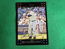 2007 Yankees Topps #NYY14 Alex Rodriguez New York Yankees