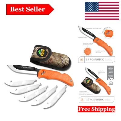 RazorBlaze Folding Hunting Knife with Replaceable Blades - Image 1 of 4