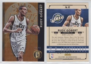 2015-16 Panini Gold Standard AU /79 Rudy Gobert #92