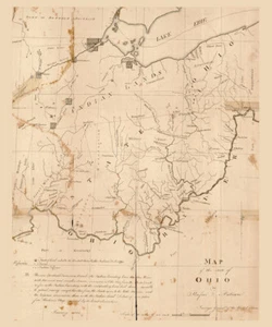 1804 Map of the State of Ohio - Picture 1 of 3
