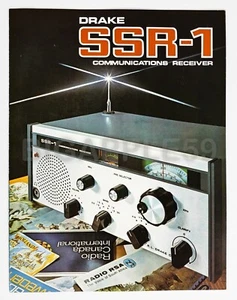 Original Drake Factory Brochure For SSR-1 Shortwave Amateur Radio Receiver - Zdjęcie 1 z 3
