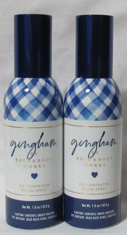 Bath & Body Works Gingham Concentrated Room Spray X3