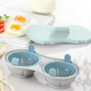 Microwave Egg Poacher,Poached Egg Cooker, Egg Maker Poached Egg Steamer Kitchek - Picture 1 of 16