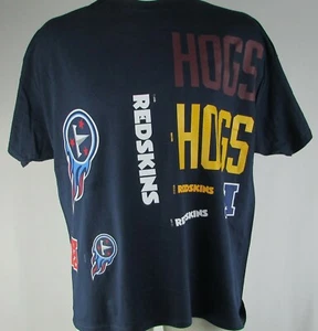 NFL Sample Patch (Titani, Redskins, Delfini e Seahawks) Maglietta Uomo Gildan - Foto 1 di 11