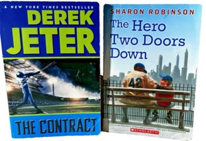 The Hero Two Doors Down and Derek Jeter The Contract ~ Great Books - Foto 1 di 7