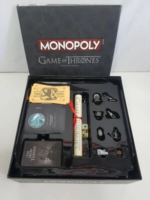 Game of Thrones Monopoly Board Game Collector's Edition (Complete Set) - Image 1 of 4