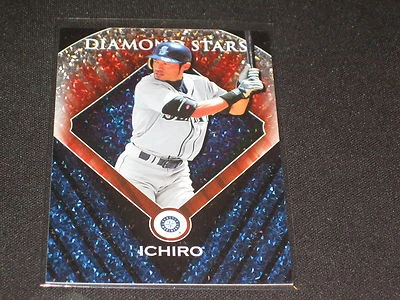 ICHIRO DIAMOND STARS DS-20 2011 TOPPS CERTIFIED AUTHENTIC BASEBALL INSERT CARD - Image 1 of 2