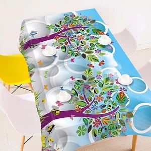 3D Trees 899 Tablecloth Table Cover Cloth Birthday Party Event AJ WALLPAPER AU - Picture 1 of 1