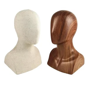 13'' Tall Male Mannequin Head, Strong And Solid Construction, : Abstract, - Picture 1 of 4