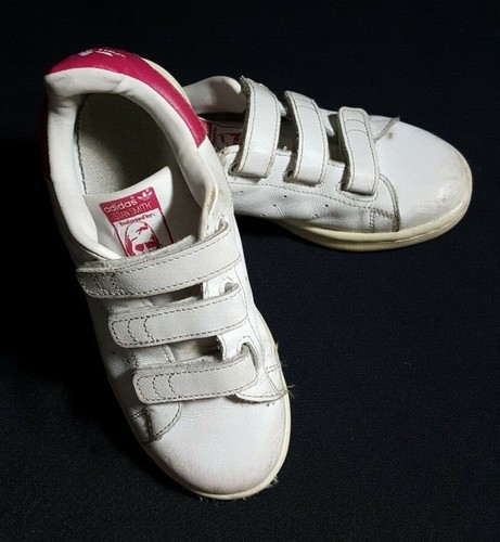 Girls Adidas Stan Smith Sneakers Size 1