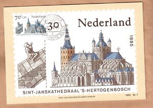 maximum card Netherlands 1985 Sint-Janskathedraal's-Hertogenbosch Nr.7