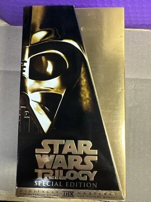 Star Wars Trilogy Special Edition VHS Gold Box Set 1997 Episodes IV, V, VI - Image 1 of 4