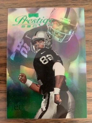 1999 James Jett Playoff Prestige SSD Green 128/500 - Image 1 of 2