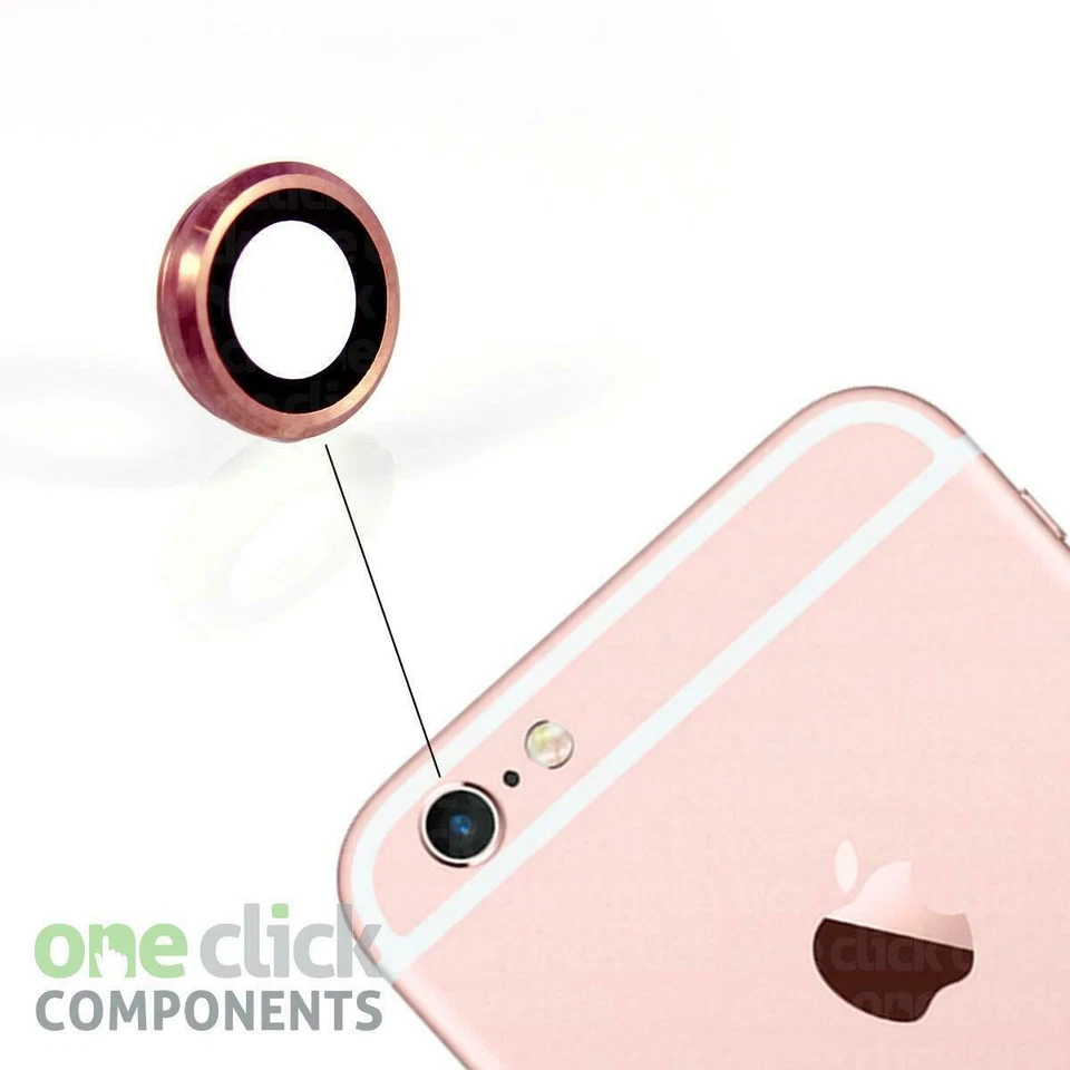 Replacement Sapphire GLASS Camera Lens Cover for Apple iPhone 6 6s in ROSE GOLD - Image 1 of 1
