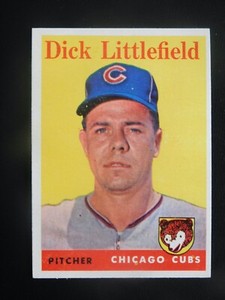 1958 Topps Baseball Card #241 Dick Littlefield (NM)