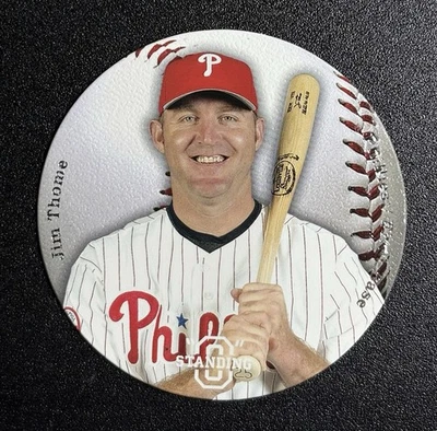 2003 Upper Deck Standing "O" Die Cut Jim Thome #S-59 Philadelphia Phillies HOF  - Image 1 of 2