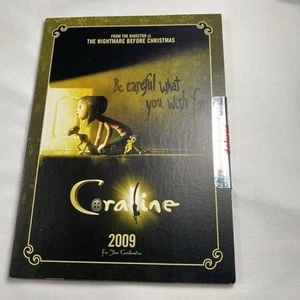 CORALINE FYC DVD 2009 BRAND NEW SEALED Focus Features Directed by Henry Selick - Picture 1 of 3