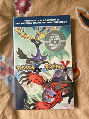 Sealed Pokemon X & Y The Official Kalos Region Guide Book Thin Paperback Poster - Image 1 of 4