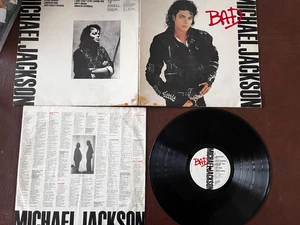 Michael Jackson 1987 - Bad LP/ Vinyl Record Album Epic 450290 - Picture 1 of 2