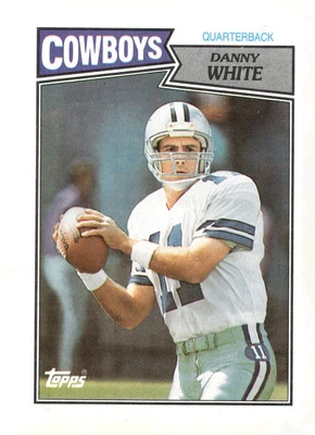 1987 Topps #261 Danny White MM - Image 1 of 2