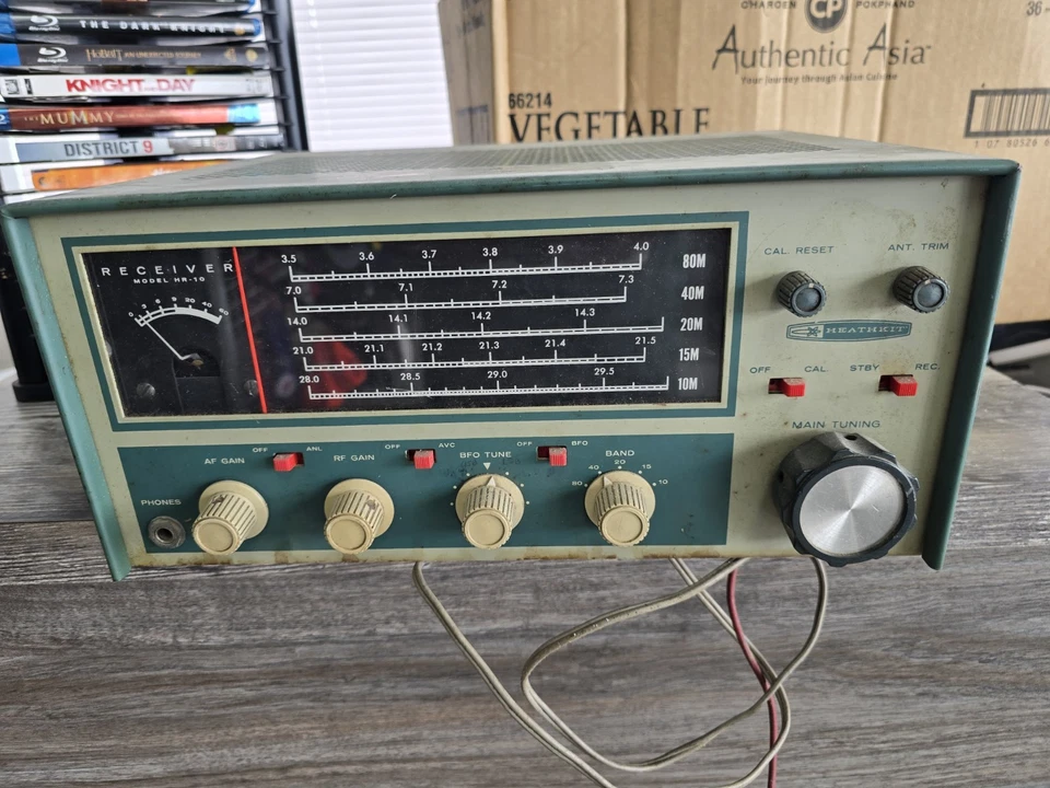 Receptor de jamón Heathkit HR-10 para parrs Foto 1 de 4