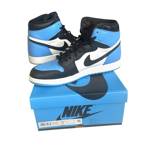 Air Jordan 1 Retro High OG University Blu Sneakers Uomo Taglia 12 DZ5485 400