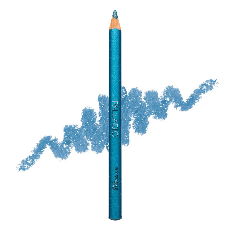 Palladio Glitter Eyeliner Pencil  Creamy Cosmetic Pencil sky sparkle GP06 - Image 1 of 1