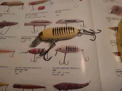 Señuelo de pesca Rinehart 1947 2 1/4" JINX en buen estado ver fotos y descripción Foto 1 de 4