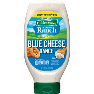 New Hidden Valley Blue Cheese Ranch Salad Dressing Bottle 20 fl oz - Picture 1 of 2