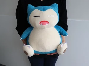 Juguete de peluche Banpresto Pokémon "No me olvides" ~ Snorlax usado deberes incluidos Japón - Imagen 1 de 9