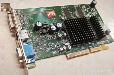 128 BIT AGP 3D CARD ATI Radeon 9550 RV350 P/N 109-A03500-10 256 MB DDR RAM - Image 1 of 4