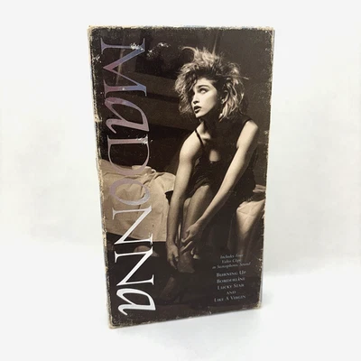 Madonna - Warner Music Video (VHS, 1984) Borderline, Lucky Star, Like A Virgin - Image 1 of 4