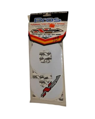 N-STYLE PROS 8x4.75" Motocross Number 9 White Decal Kit N-9W Graphic - Image 1 of 4