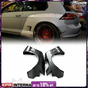 For VW Golf 7R RB Style FRP Fiberglass Rear Fender Mudgurads Body kit - Picture 1 of 4
