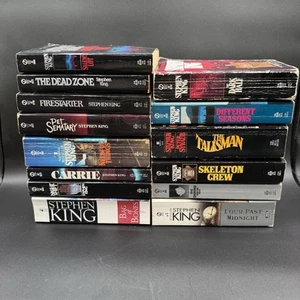 Stephen King Lot of 14 PB Most Signet, Carrie, Shining, Firestarter, Night Shift - Imagen 1 de 17
