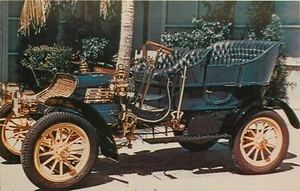 1905 Marion Mfg Indiana Bellm Antique Car Music Yesterday Sarasota FL Postcard - Picture 1 of 2