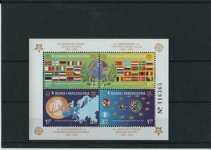Bosnien Herzegowina Block 27 A + B  50 Jahre Europa - Picture 1 of 2