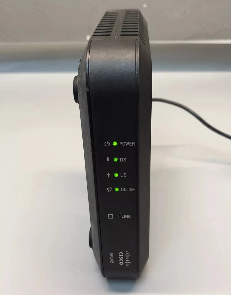 Cisco DPC3008 DOCSIS 3.0 Cable Modem - TESTED w/ AC Adapter!! - Image 1 of 1