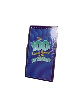 The 100 Funniest Moments of the 20th Century 3 VHS Boxed Set NEW SEALED FREE SH Foto 1 de 3