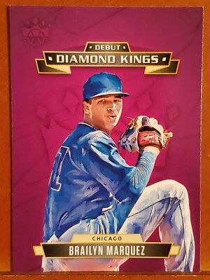 2021 Diamond Kings Debut Diamond Kings Brailyn Marquez CUBS  - Image 1 of 2