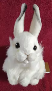 Hansa Plush Realistic White Tailed Rabbit Portraits of Nature 2015 - Picture 1 of 6