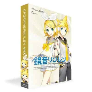 CPASS CRYPTON KAGAMINE RIN LEN V4X English Bundle Vocaloid 4 DVD Software - Picture 1 of 2