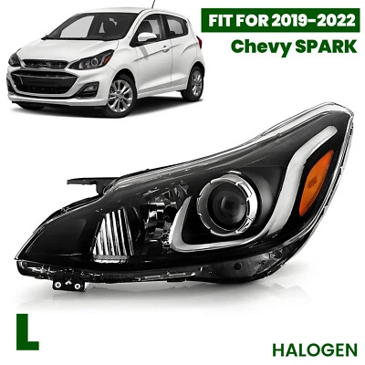 2019-2022 Chevy Spark Projector Headlight Driver Side (Bumper w/ LED DRL Type) - Image 1 of 4