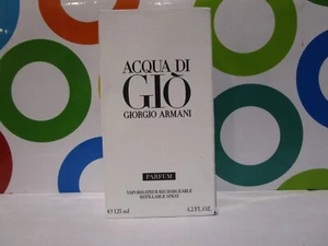 GIORGIO ARMANI ~ ACQUA DI GIO MEN PARFUM SPRAY ~ 4.2 OZ - Picture 1 of 1