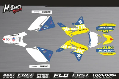 Suzuki Graphics Kit RMX 450Z 2010 2011 2012 2014 2015 2016 2017 2018 2019 2020 - Image 1 of 3